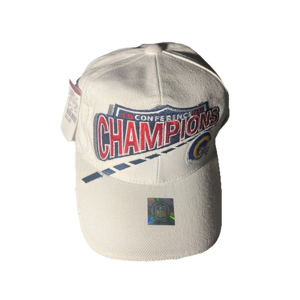 St. Louis Rams 1999 Conference Champions NFL Adjustable Baseball Cap Hat